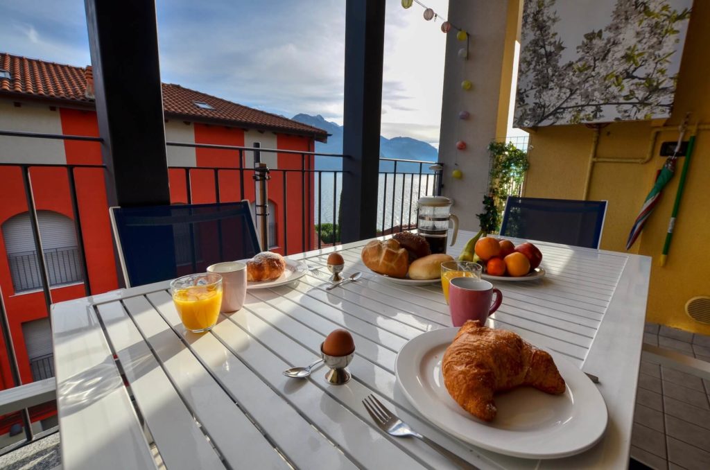 Ferienwohnung am Comer See mit Seeblick