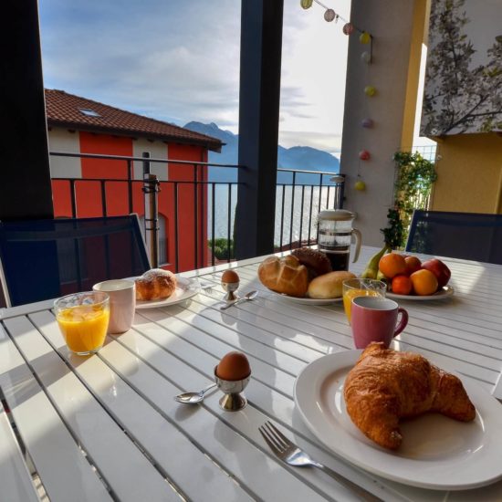 Ferienwohnung am Comer See mit Seeblick
